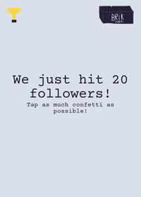 Thank you for 20 followers!