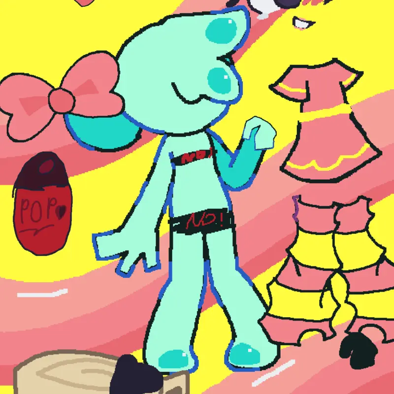 DANDYSWOLRD I REDRAW! by @Calicocatyourpookie