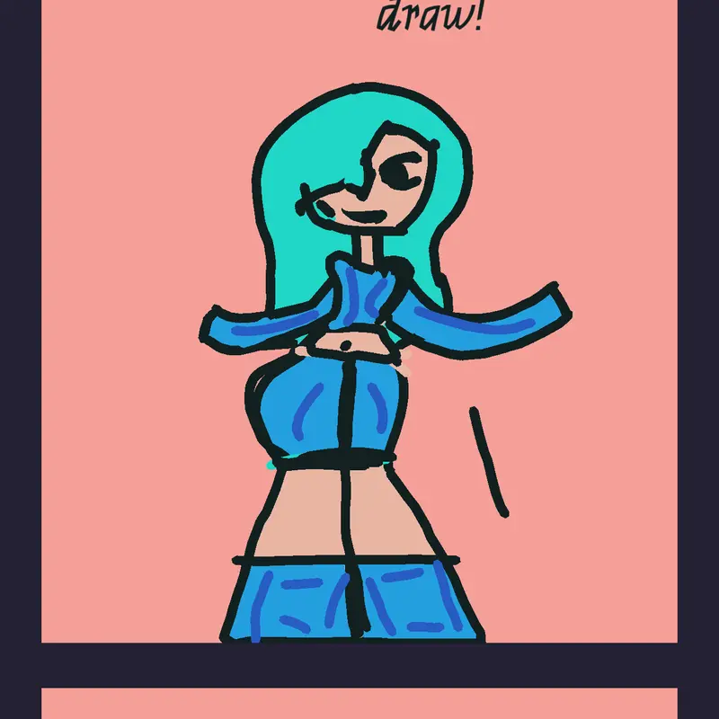 New way to draw (don't copy) by @bellawikkie