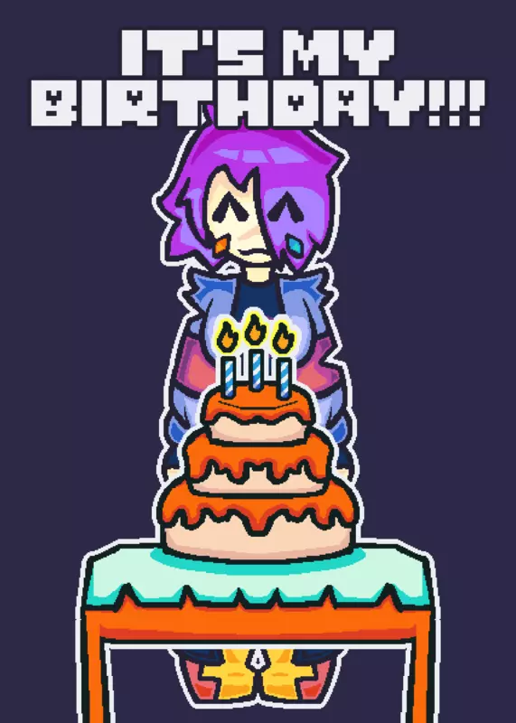 It's my birthday! by @Ocausy