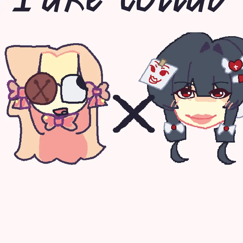Fake Collab with V4N1TY by @xRaincandy_0