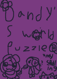 Dandy's world puzzle ⚠️:almost finish!!