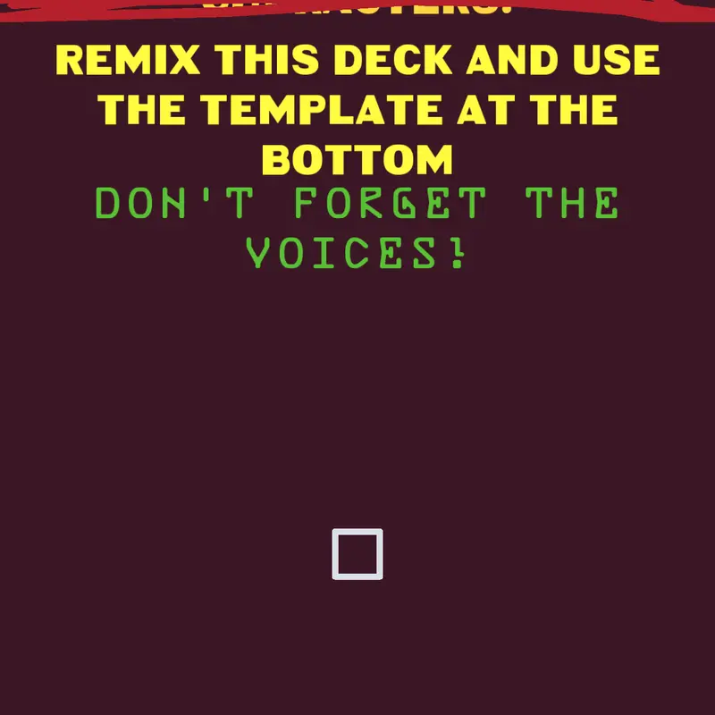 Game by @ElectroFire80