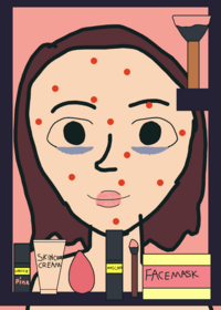 Do her makeup