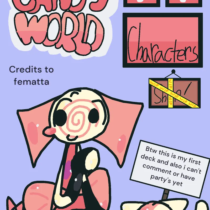 candy world by @-_CANDY_WORLD_-