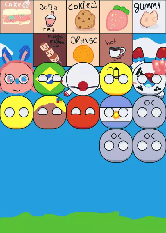 Countryball remix party by @Thimarty