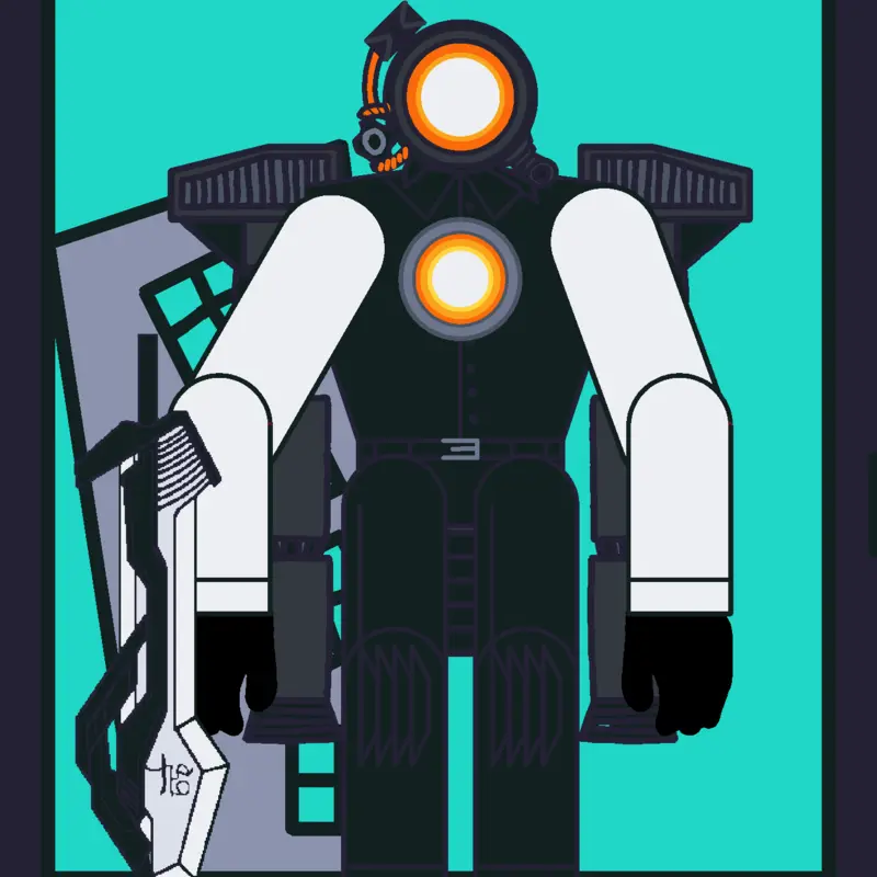 laser titan man by @laserman