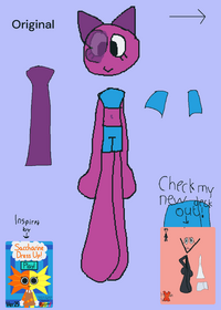 Wip Dress up my main oc