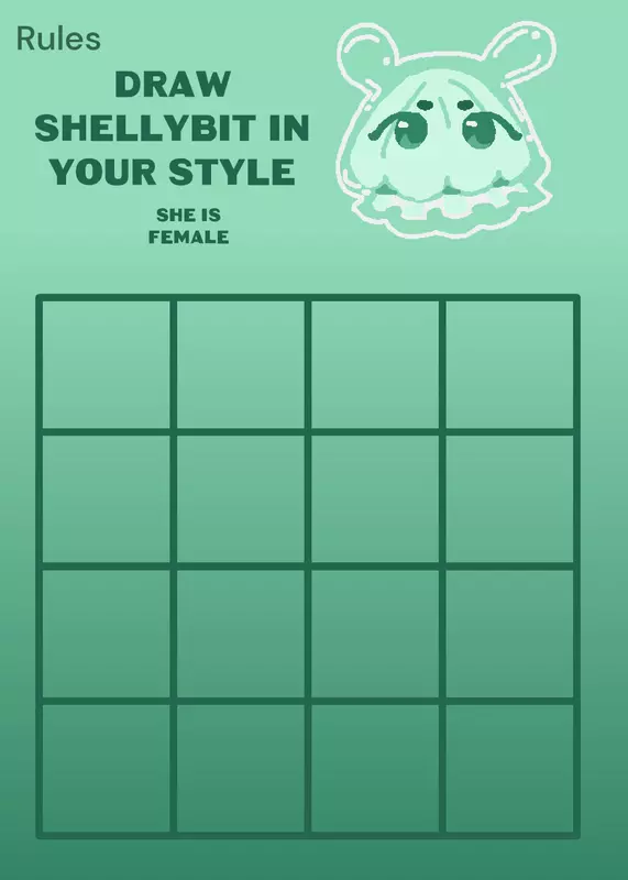 Draw Shellybit in your style by @Bergirl