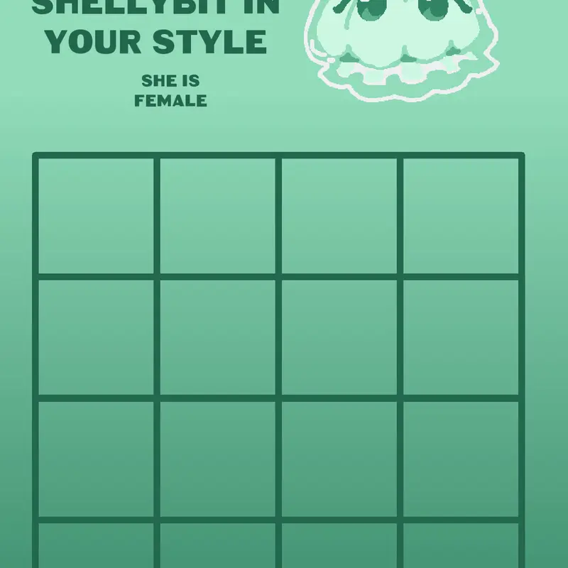 Draw Shellybit in your style by @Bergirl