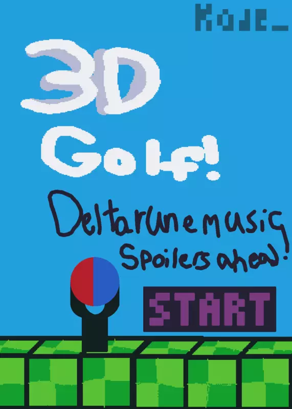 3d golf by @Kade_