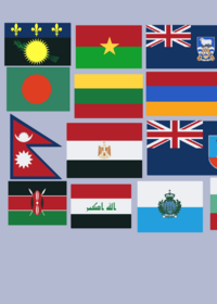 All The 250 Flags of The World, FREE TO USE!