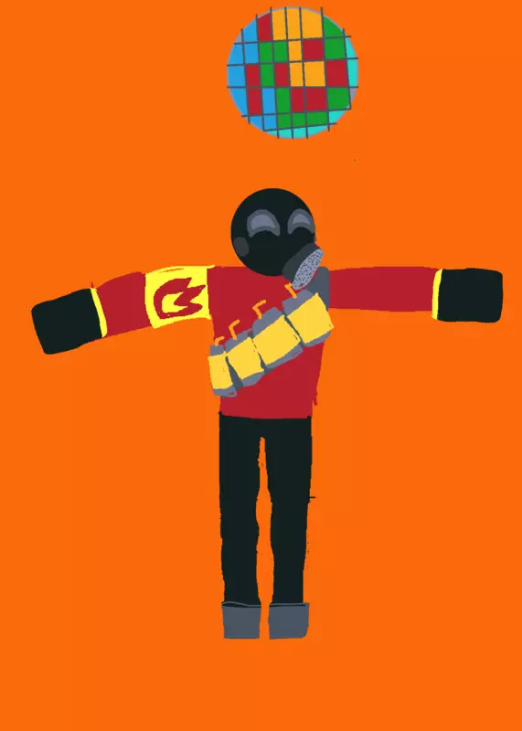 Dancing pyro by @pyrofromtf2_real