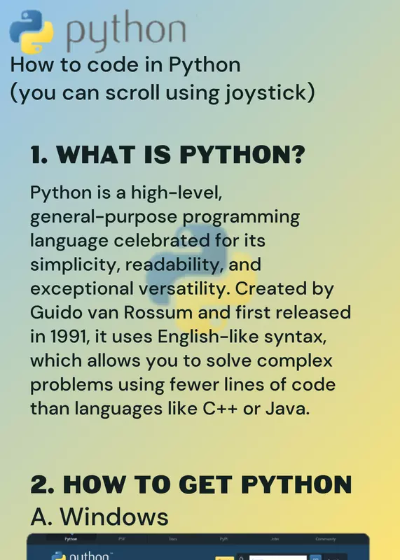 How to code in Python by @Reagan1410