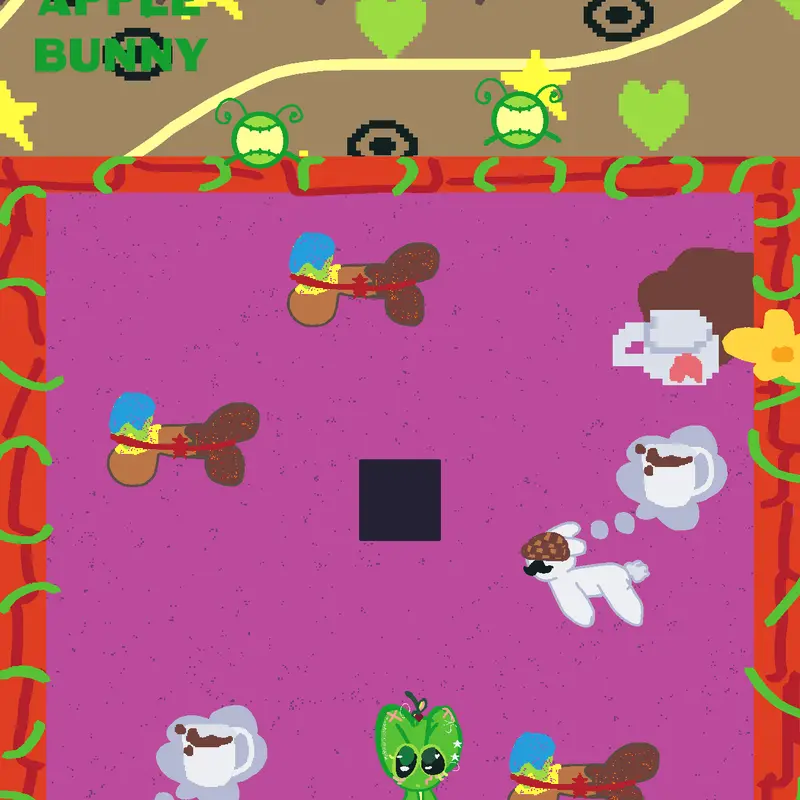Bapple’s playground (lobby) by @Kitty-Peirrot_