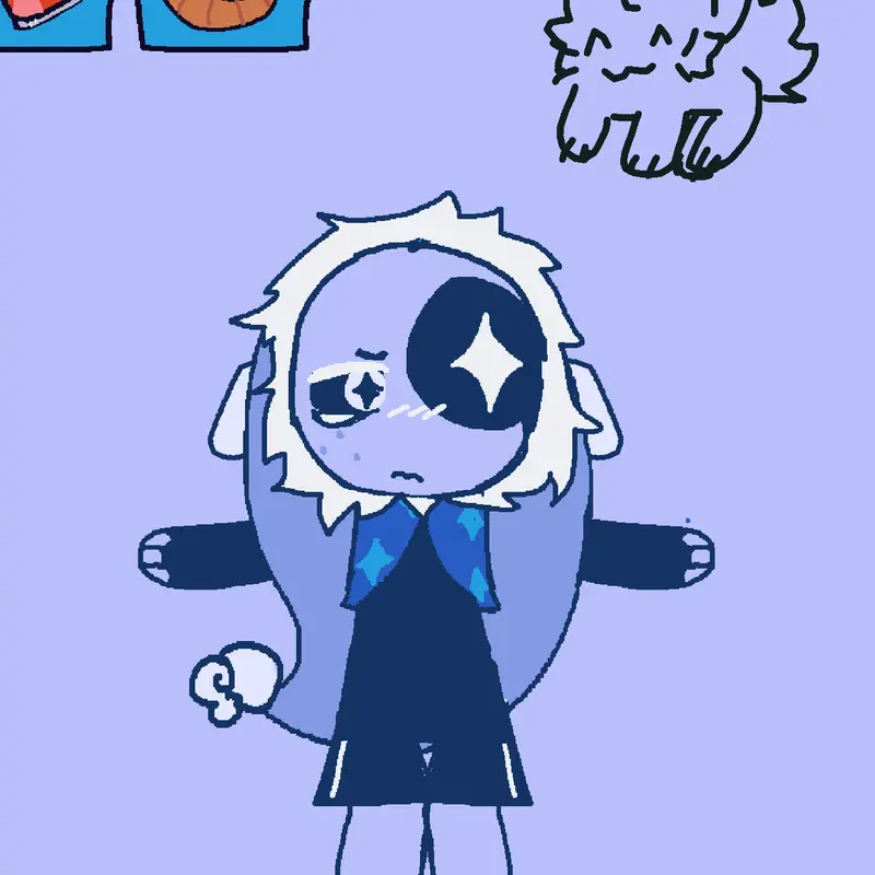 Astro novalite dumb ragdoll by @whimsicalclovery