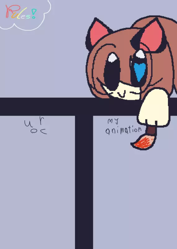 My redrawoc but I animate(:< by @strawberry-_-