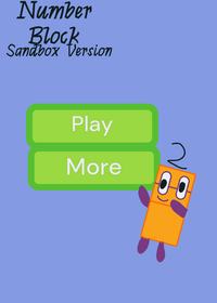 Numberblocks sandbox