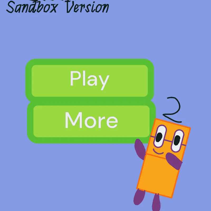 Numberblocks sandbox by @Sebathespider