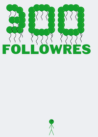 300 followers!!!