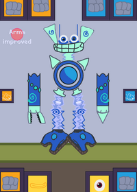 Neon wubbox ragdoll