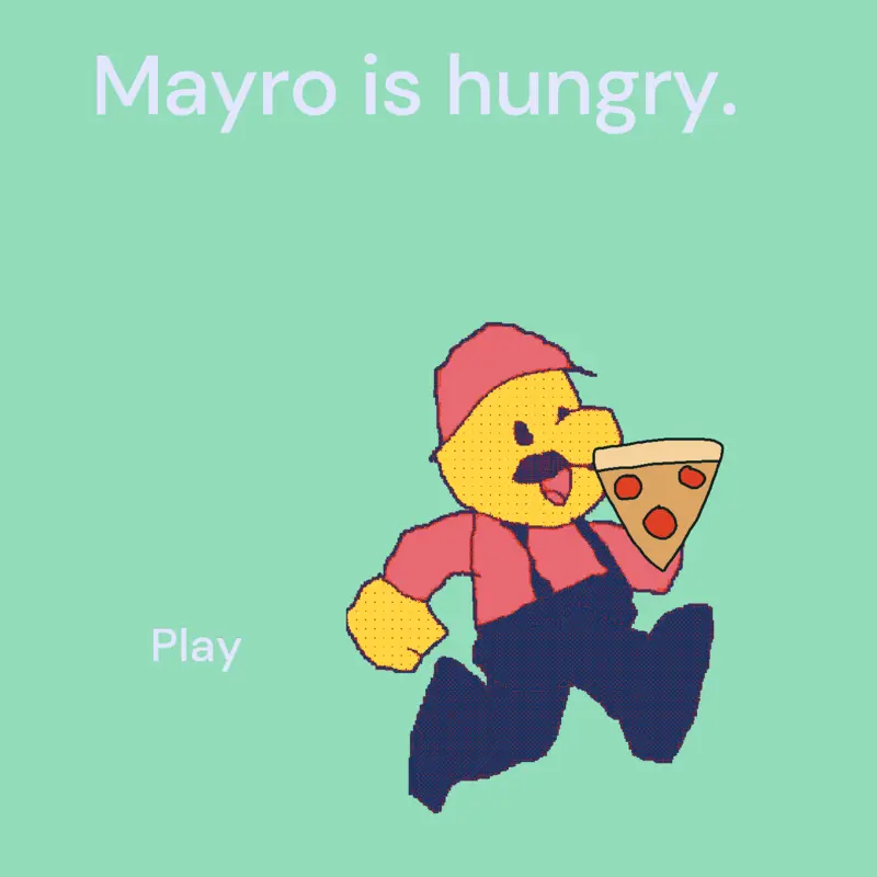 Mayro is hungry by @maxtutorial