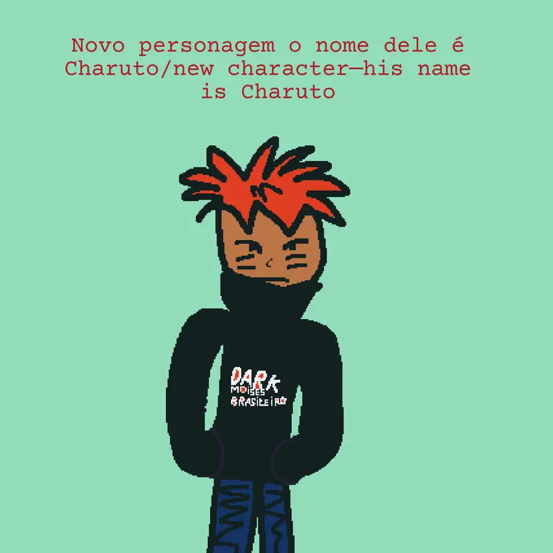 CHARUTO!! NEW CHARACTER!! by @Moisesbrasileiro