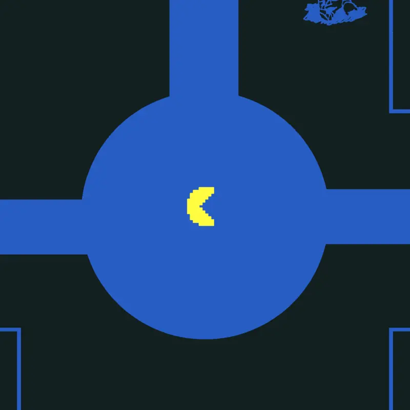 Pac man wordy roleplay by @eggbasquete