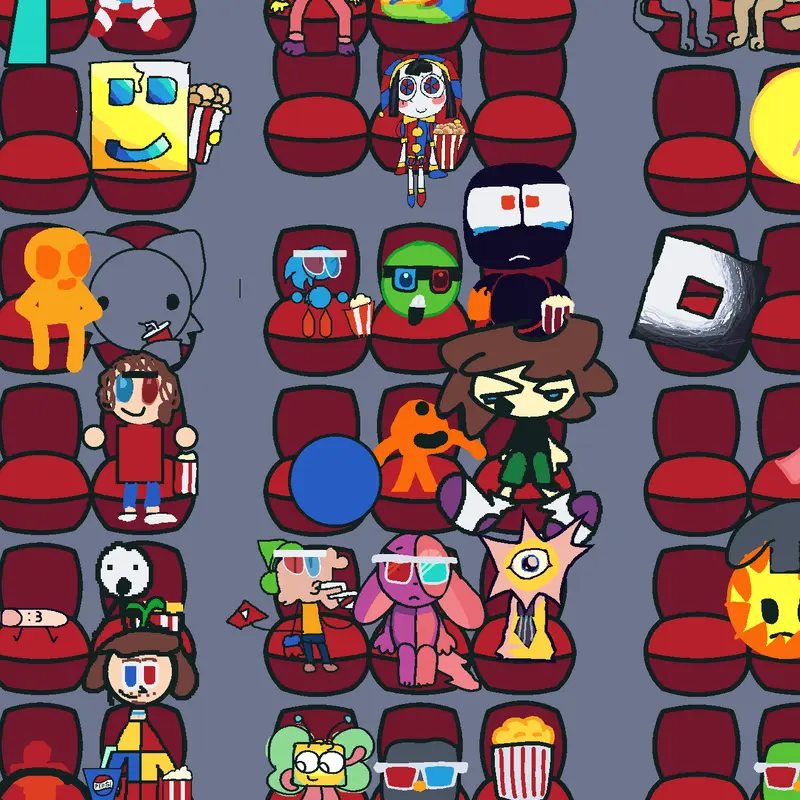 Movie remix party by @galaxy-da-cool-guy
