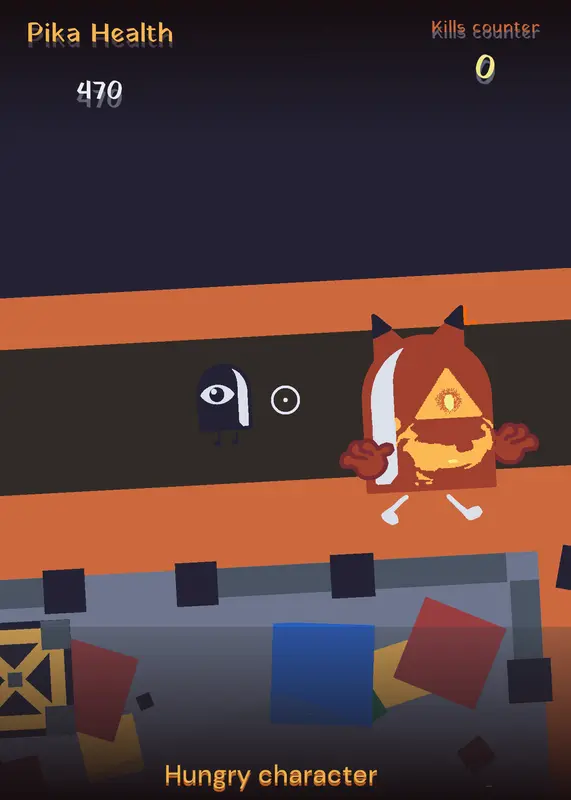 The very hungry character!Single player! by @Noodles_Real