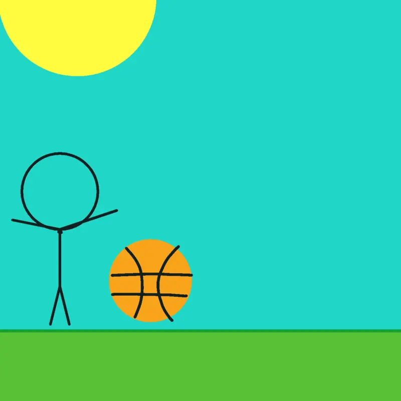 Infinite Runner Basketball by @H41L3Y
