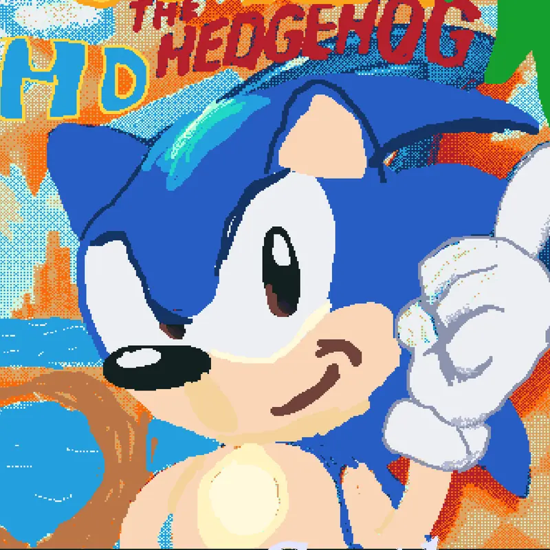 Sonic the Hedgehog hd by @KurtPhillip