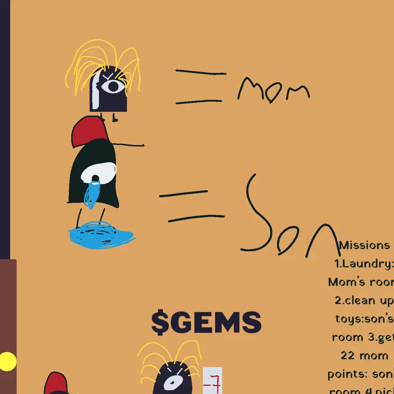 You vs mom or you lose by @wuqoo