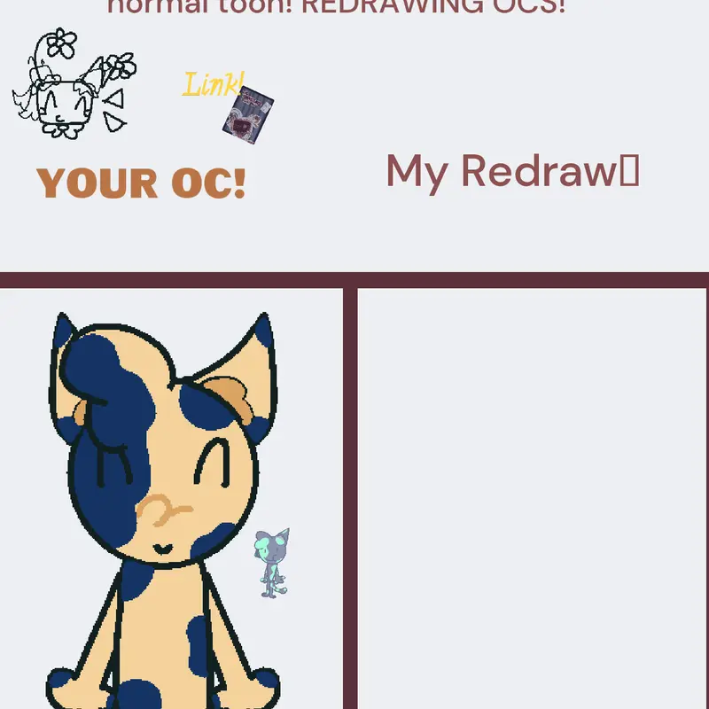 Redrawing ocs by @sw4n-g0d