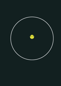 Ball bouncing but everytime it becomes bigger
