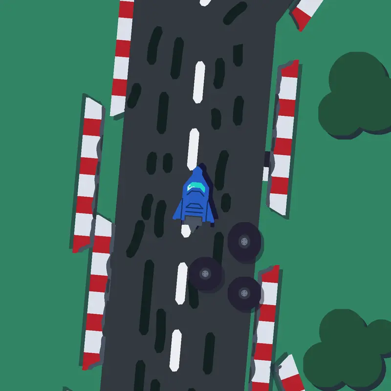 Racing track by @yipeeyipeee