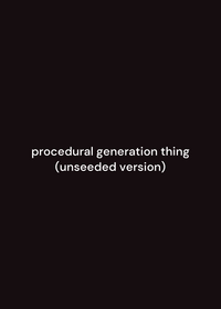 Procedural Gen Test