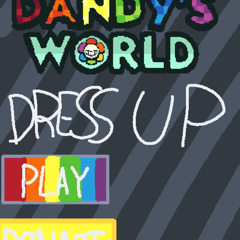 Dandy's World Dress Up by @XH3LLY_FOXXILIAN