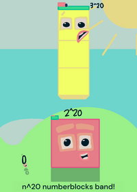 n^20 numberblocks band!
