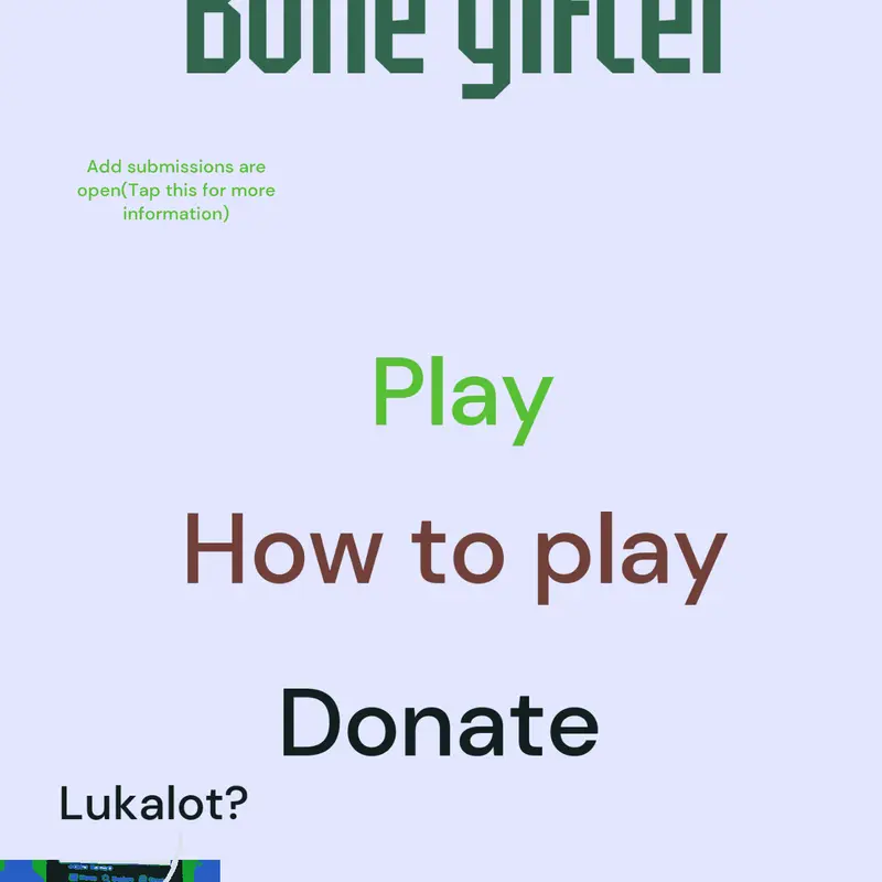 Game by @thatonestickman