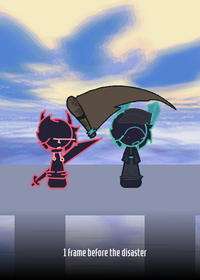 One frame before disaster