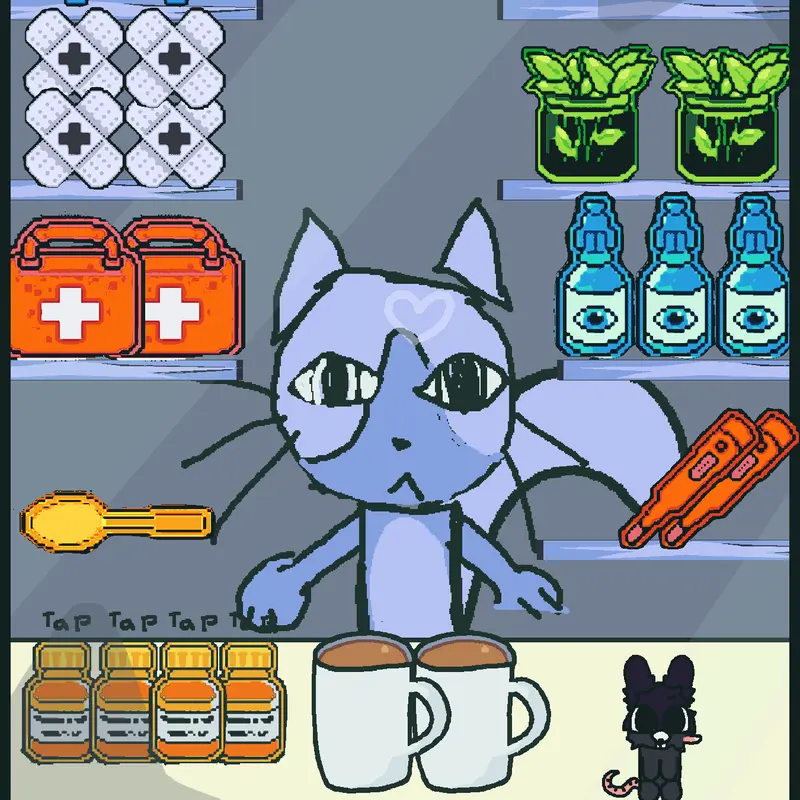 Credits to: Smallflower1x1 by @CATS_F0R_LIFE