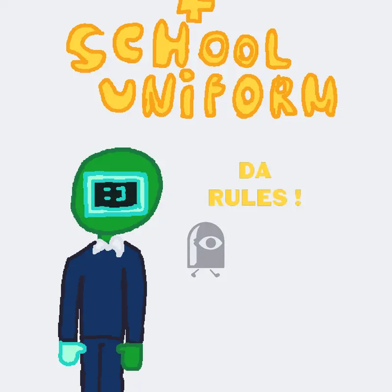 Oc's wearing your school uniforms! by @greetheclanker