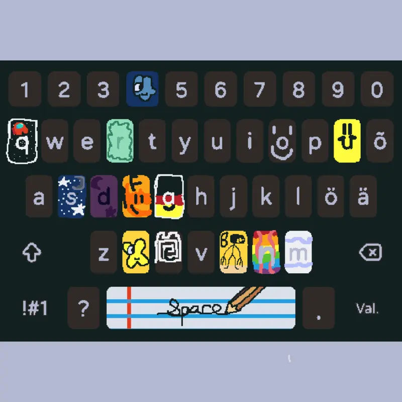 Remix party keyboard by @Qwerty9042