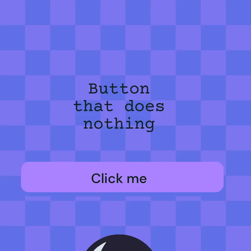 Click it for nothing by @Blub_the_fish