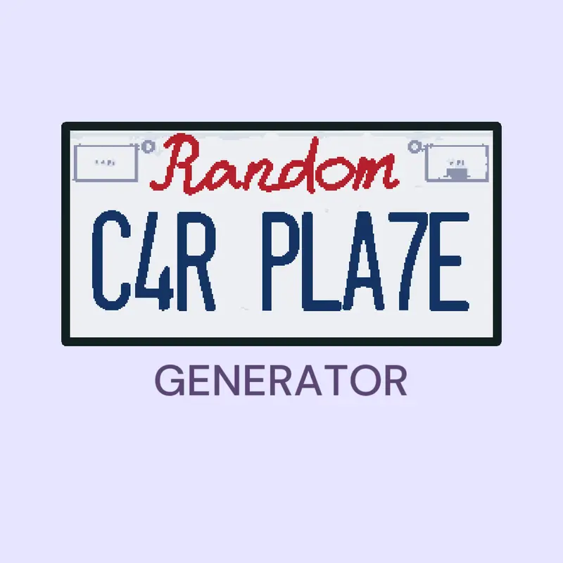 Car plate roller by @dude13