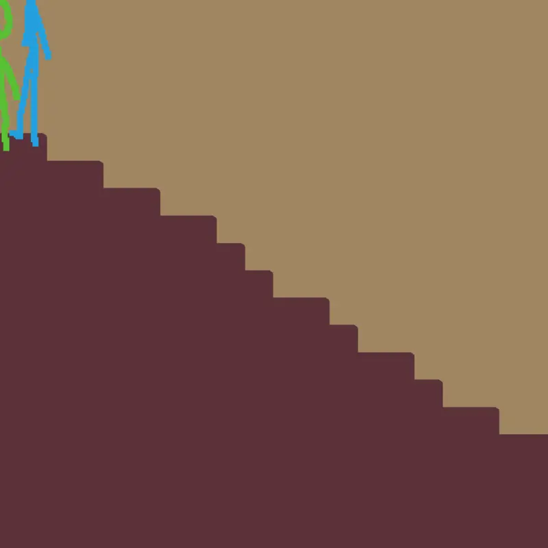 Pov ur friend fell down the stairs by @Redamogus_Games2