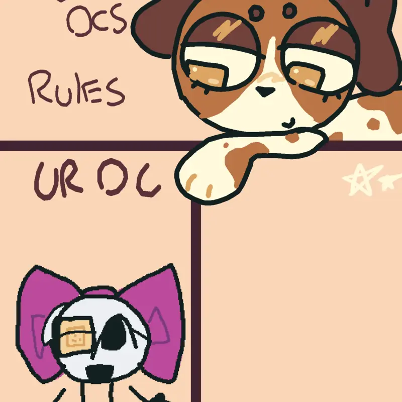 Redraw me! by @choco_love