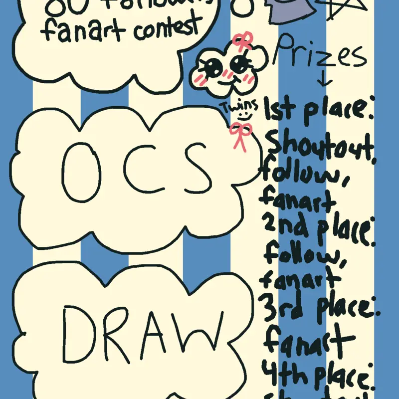 Fanart Contest 2026 Ends In October 3rd by @_MayMystic_