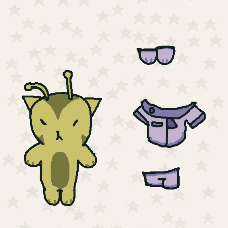 simple dressup game I made by @catbun815